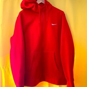 Nike, sweatshirt mens xl red